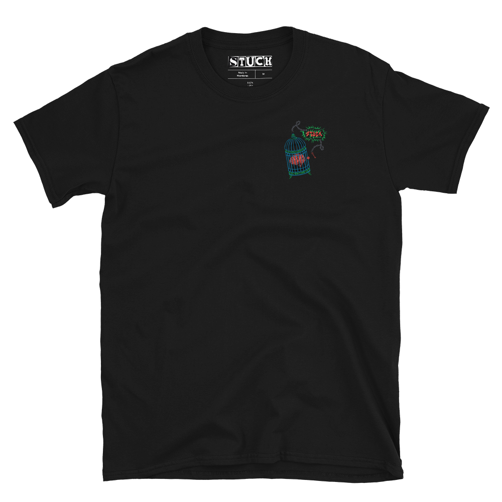 “Caged” Black T-Shirt