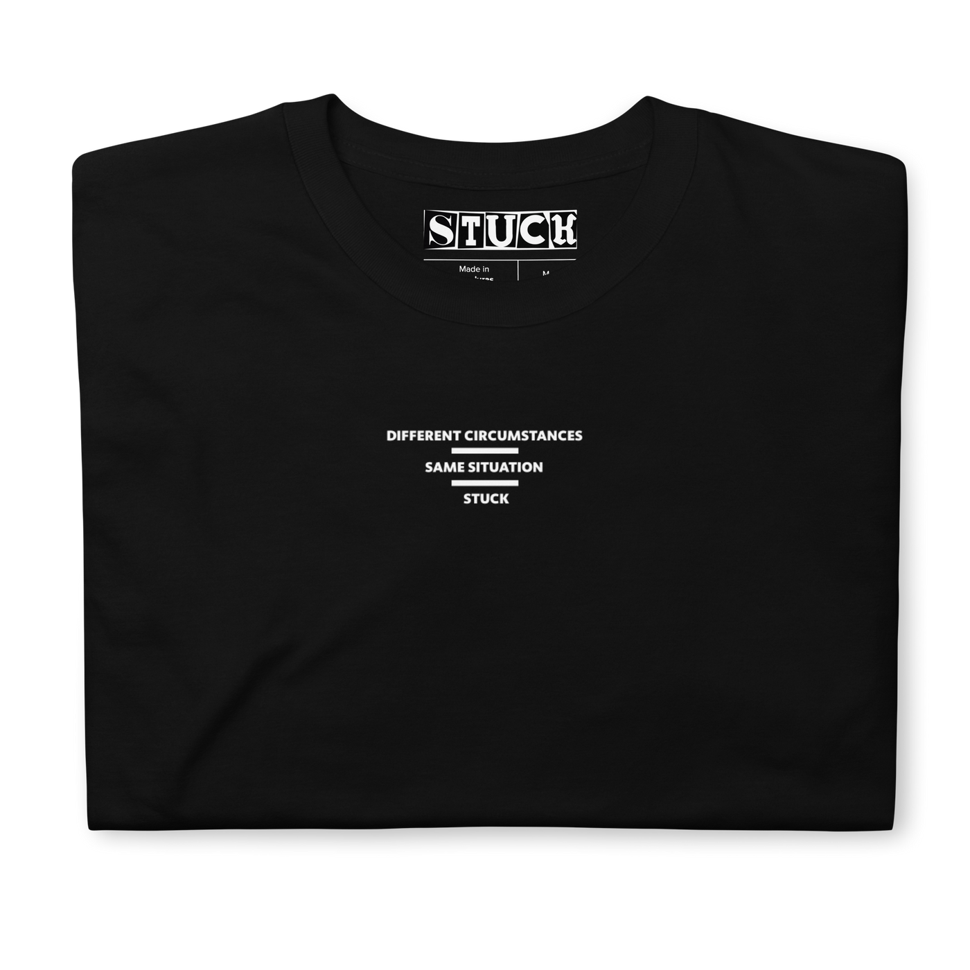“Situation” Black T-Shirt