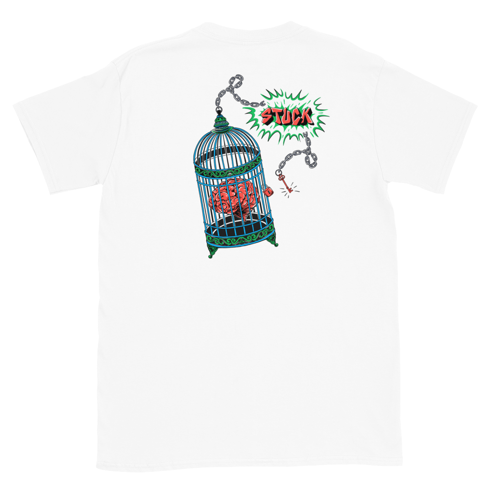 “Splatter” White T-Shirt