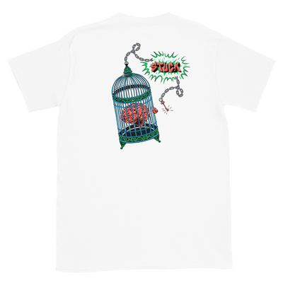 “Splatter” White T-Shirt