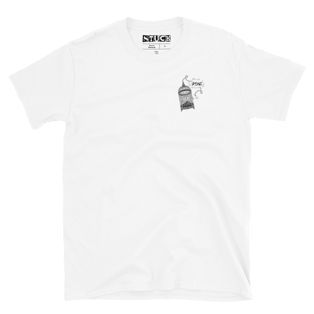 “Caged” White T-Shirt