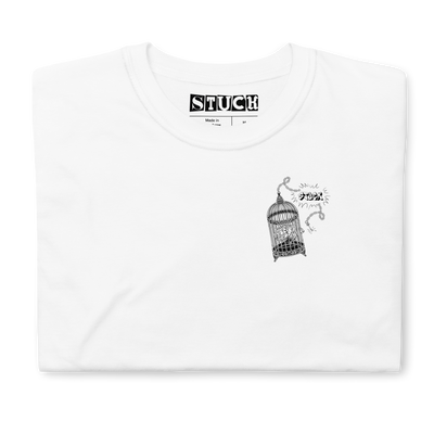 “Caged” White T-Shirt