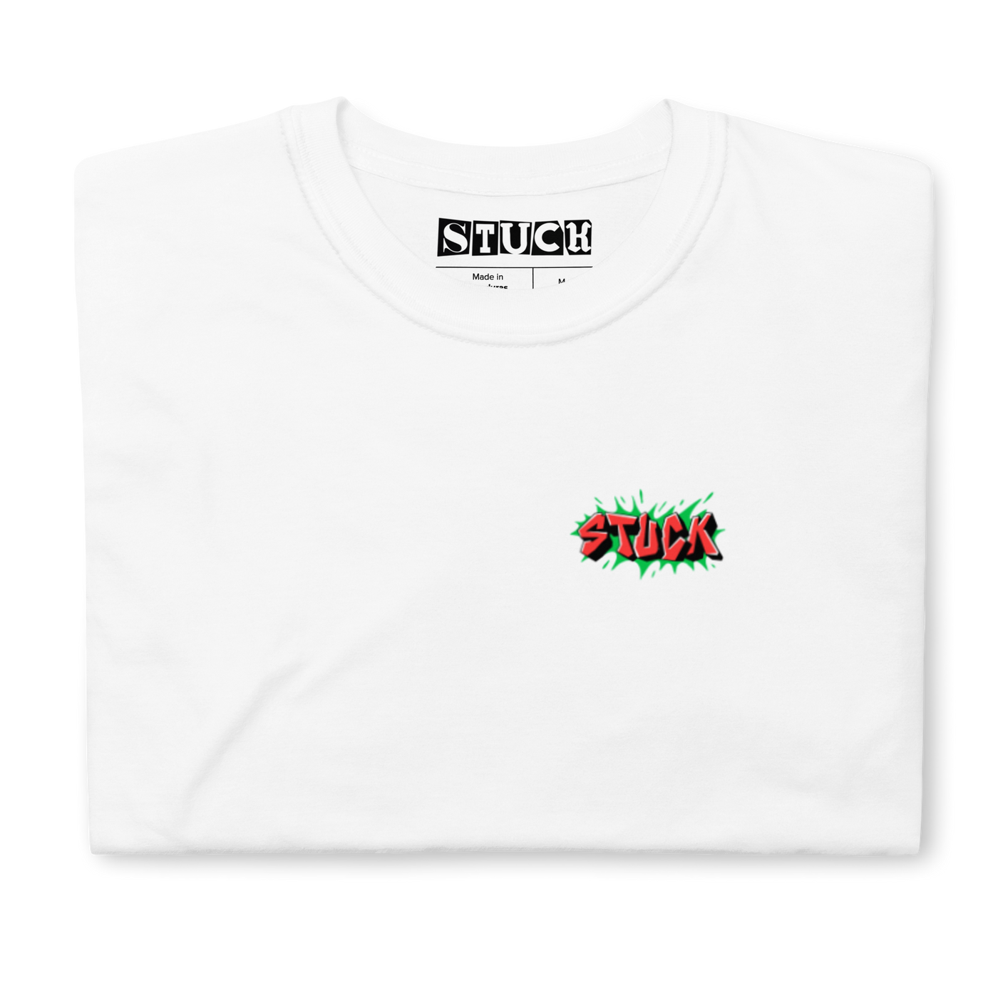 “Splatter” White T-Shirt