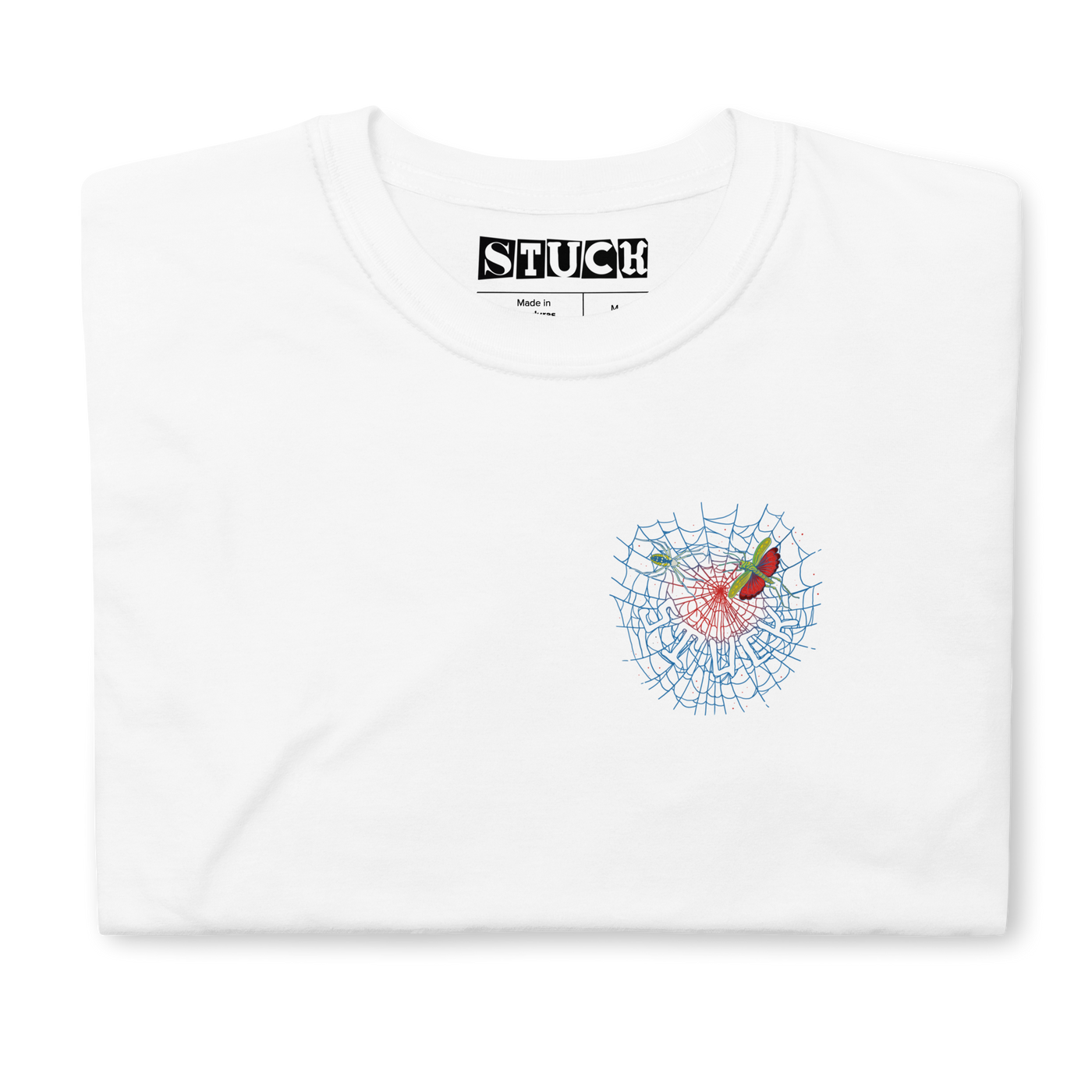 “Caught” White T-Shirt