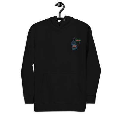 “Caged” Black Hoodie