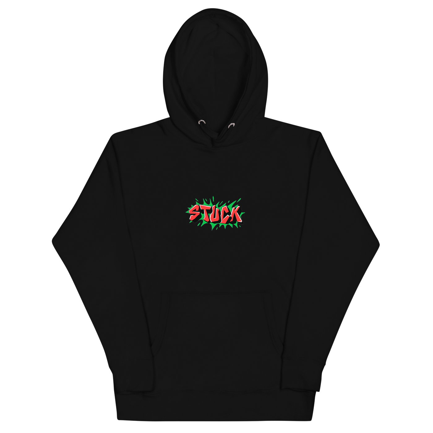 “Splatter” Black Hoodie