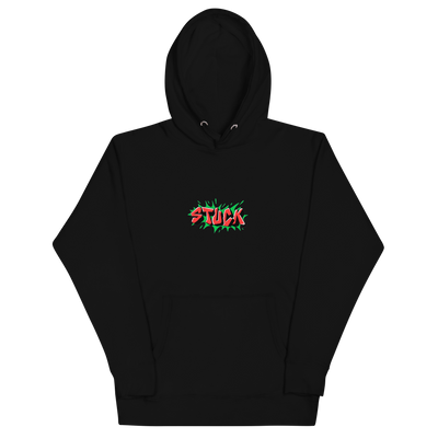 “Splatter” Black Hoodie