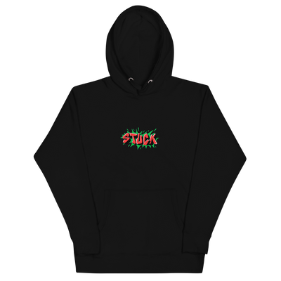 “Splatter” Black Hoodie