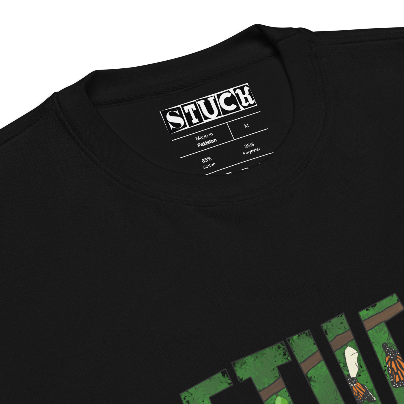 “Change” Black Crewneck